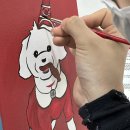 산본동화실 | 강아지그림 그리기, "산본동화실" 에서 강아지캐릭터 1년 작품 후기