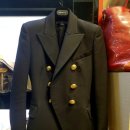 판매완료 (해외) 2013F/W 발망 더블 버튼 골드 여성 아우터 블레이져 재킷 자켓 인기상품 (최저가 판매) 이미지