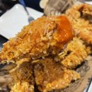비에이치씨경상대점 | [진주 맛집] 경상대 정문 BHC치킨! 역대급 대형 매장...신메뉴 콰삭킹 &amp; 카이막 치즈볼 솔직 후기 🍗✨