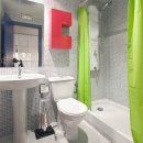 썬스타 인테리어-욕실 꾸미기--> 깔끔한 타일이 이쁜 욕실인테리어 - 사진 컷- [예쁜집 꾸미기.예쁜집 인테리어] 이미지
