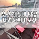 부산 해운대 미포 노상 맛집, 싱싱한 자연산 회를 즐길 수 있는 자연산회미포장 내돈내산 후기