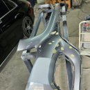 건영1급오토써비스 | 강남 도곡동 타워팰리스 벤츠 GLC 본넷 판금도색 알루미늄 복원 수리