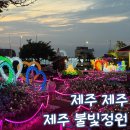 제주 불빛 정원 유모차 애월 놀거리 야간 명소