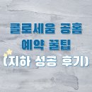 콜로세움 공홈 실제 예약 성공한 꿀팁(지하 티켓팅 후기)