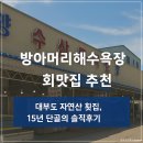 대부도 방아머리 음식거리 | 방아머리해수욕장 회 맛집 추천 | 대부도 자연산 횟집, 15년 단골의 솔직후기