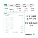 (주)소프트뱅크코리아 | 웨이비스 등 공모주 매도 후기 및 10월 마지막 주 공모주 청약 TOP2