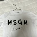 msgm 티셔츠 이미지