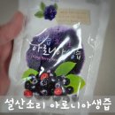 설산농장 | 설산소리 농장에서 직접 재배한 무농약 아로니아생즙 먹어봤어요