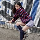 가을 스트라이프티 럭비 피케 티셔츠 니트 추천zip 글로니 코드그라피 릿킴 등