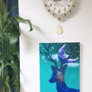 하늘을 품은 사슴 이미지