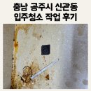 덕성산업가스 | 충남 공주시 신관동 덕성그린시티빌 입주청소 작업 후기