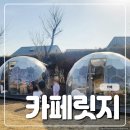 (주)이글루 | [내돈내산] 카페릿지 후기, 야외 이글루돔과 잔디밭이 매력적인 카페