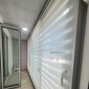 하나로아파트 | 화이트 커튼 하나로 분위기 확 바뀐 거실✨ 둔산동 녹원아파트 커튼+콤비블라인드 시공 후기