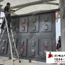 에스엔테크 LED 전광판 광고용 설치 사례