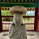 목신리 보살상 이미지