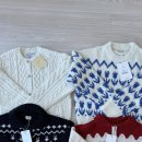 4240 | vanone atelier 반원아틀리에 KN4240 플라워 헤어리 울 니트 후기 추천 (노르딕 코위찬 코디)