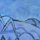★★★ 김환기 산 Montagne Mountain H68.3 W108.5 / 변형 50M Mixed Media on canvas 이미지