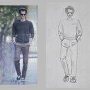 힐링스케치 연필드로잉 이미지