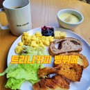 명가커피&베이커리 브런치 | 고양시 일산 빵뷔페 트리니커피 베이커리 본점 브런치뷔페 혼밥 후기