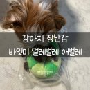 바잇미 얼레벌레 애벌레 강아지 장난감 삑삑 바스락 터그 인형 내돈내산 후기.