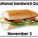 (상식-017) (Holiday) Nov 3rd - National Sandwich Day 이미지