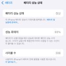 아이폰15pro 2월에 샀는데 배터리 성능 93이면 에바지 이미지