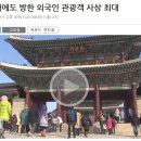 `사드`악재에도 방한 외국인 관광객 사상최대(KBS뉴스) 이미지