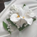 청송플라워 | Wedding :: 웨딩촬영 (3) 코바늘 뜨개 부케 & 부토니에 소품 만들기 - 도안 및 부자재 추천, 꿀팁