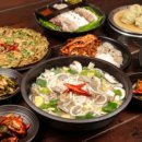 손칼국수와보리밥