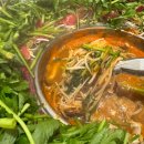 이색샤브칼국수 | 성심당 근처 대전맛집 화산샤브칼국수 대전은행점 미나리 샤브칼국수 후기