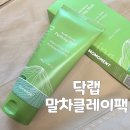 제주에닥 | 모공케어 고민 닥셀렙 피지팩 닥랩 말차클레이팩 사용 후기