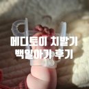 메디토이 코끼리 치발기 내돈내산 후기 (백일아기 장난감, 사용시기)