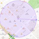 E편한세상 아파트앞 횡단보도 이미지