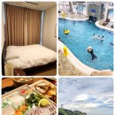 내창천 산책로화장실2 | 제주 휘닉스 아일랜드 힐링 숙박 후기 | 내 돈 내산 (수영장·사우나·산책로·배달 팁까지 완벽 총정리)