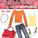 [여성코디] 티셔츠와 청바지, 발렌시아가가방 으로 봄옷코디 이미지