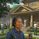 배산로14길 | 30년 된 구축 아파트가 새집이 되다: 익산도배, 내 돈 아깝지 않은 환상적인 벽지 교체 후기