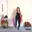 Sequential Throws Alternating Under Leg in Learn Scarf Juggling 이미지