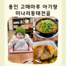 동태마루 | 용인 한식 고매마루 아기랑 방문