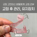 드디어 교정기 탈출!! 교정 장치 제거 후 유지장치 관리 사용 방법 등(교정 고민이신 분들에게)