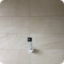 호평33통(KCC스위첸) | 남양주 벽걸이 TV 철거 후 타일 구멍 자국 복원