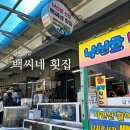 백씨네 | 낙산 어촌계 활어회센터 양양 현지인 추천 백씨네 횟집 회 포장 후기