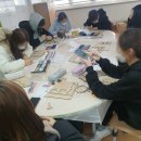 스트링 조명아트 공예 이미지