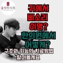 한쪽 귀에서 삐 소리? 이명증상 안멈춤 원인 해결방법 총정리(수원한의원정보 )