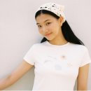 귀염 뽀짝 프린팅 여자 반팔티 위시리스트 ૮꒰ྀི ⸝⸝ɞ̴̶̷ ·̫ ɞ̴̶̷⸝⸝ ꒱ྀིა