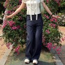 스트레이트 체형 꾸안꾸 코디 : 159cm 54kg 현실핏 (히어썸웨어, 유이르무이, 로아시스)
