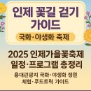 2025 인제가을꽃축제 일정·프로그램 총정리｜용대관광지 국화·야생화 정원·체험·푸드트럭 가이드
