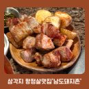 남도찌개 | 삼각지 항정살맛집 남도 돼지촌 (feat.애호박찌개)