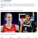 WNBA 역사상 가장 비싼 티켓 가격 경기가 된 인디애나 피버 vs 시카고 스카이 이미지