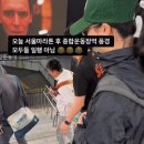 서울마라톤 후 종합운동장역 풍경 이미지