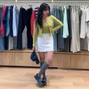 여름의 숲 | 세터 서울숲 매장 SATUR 신예은 여름 가디건 여성 반팔 티셔츠 착용 후기